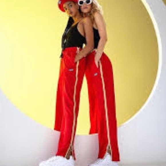 Fila X Pierre Cardin track pants w/ zippers on sides - Picture 12 of 15